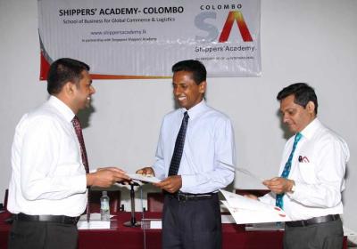 Certificates awarded for the Course on Port Tariff