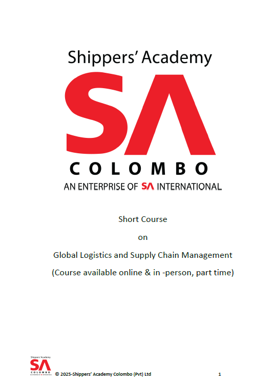 Short Course on Global Logistics & Supply Chain Management